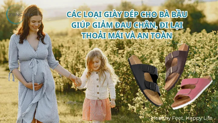 Bà Bầu Nên Đi Giày Dép Như Thế Nào Để Thoải Mái Và An Toàn?