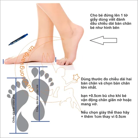 Bé Gái 5 Tuổi Đi Giày Size Bao Nhiêu? Hướng Dẫn Chọn Cỡ Chuẩn Nhất Bé Gái 5 Tuổi Đi Giày Size Bao Nhiêu? Hướng Dẫn Chọn Cỡ Chuẩn Nhất