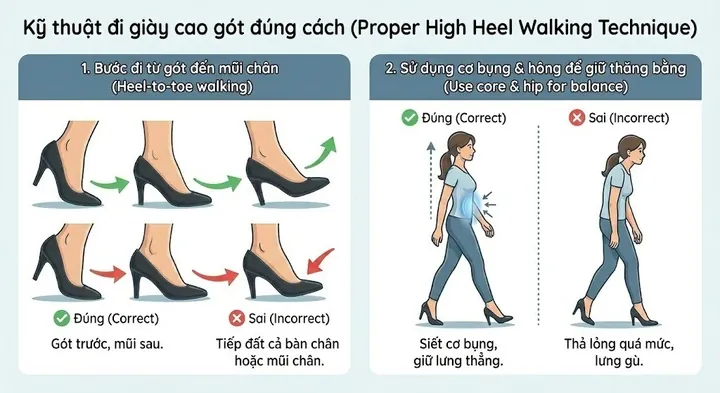 Bí Quyết Giúp Giày Cao Gót Không Rơi Khỏi Chân: Các Mẹo Hiệu Quả & Lựa Chọn Hoàn Hảo Bí Quyết Giúp Giày Cao Gót Không Rơi Khỏi Chân: Các Mẹo Hiệu Quả & Lựa Chọn Hoàn Hảo