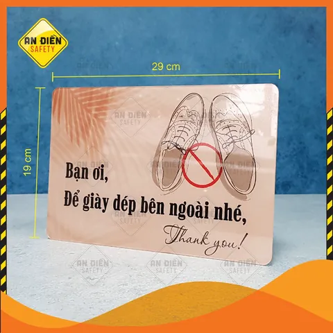 Biển Báo "vui Lòng Để Giày Dép Ở Ngoài": Hướng Dẫn Chi Tiết & Lợi Ích