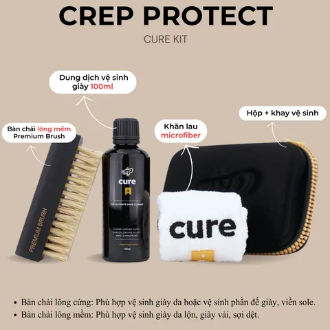 Bộ Vệ Sinh Giày Crep Protect Cure Kit: Hướng Dẫn Chi Tiết & Tối Ưu Hiệu Quả Bộ Vệ Sinh Giày Crep Protect Cure Kit: Hướng Dẫn Chi Tiết & Tối Ưu Hiệu Quả