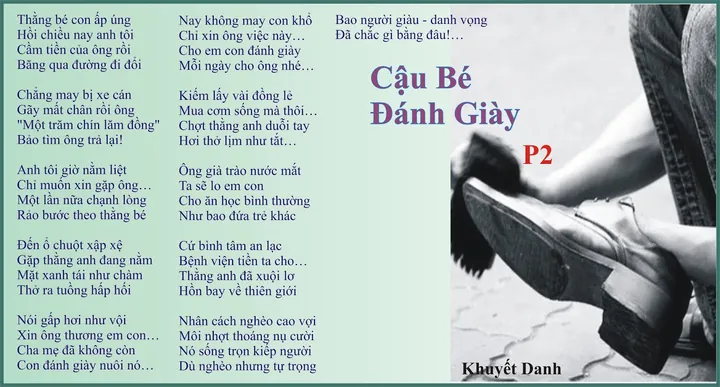 Cậu Bé Mồ Côi Đánh Giày Nuôi Em: Câu Chuyện Vượt Khó Vươn Lên Từ Đôi Bàn Tay Trắng