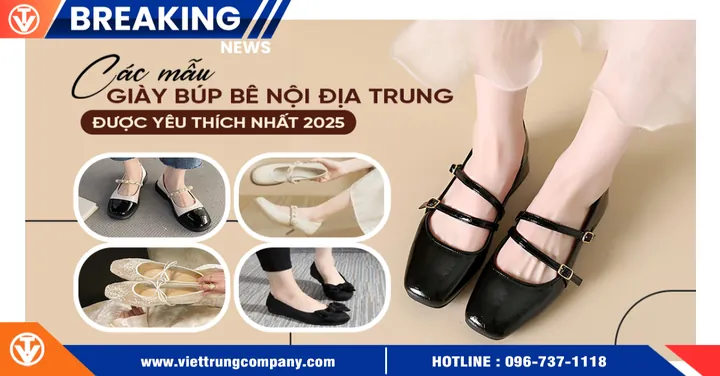 Top 10 Mẫu Giày Búp Bê Được Giới Trẻ Việt Yêu Thích Nhất Hiện Nay