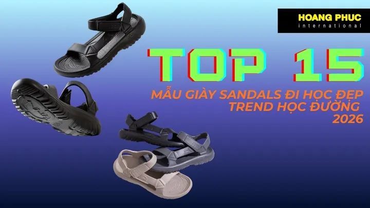 Top Các Mẫu Giày Sandal Hot Nhất Dành Cho Học Sinh: Xu Hướng 2024-2025