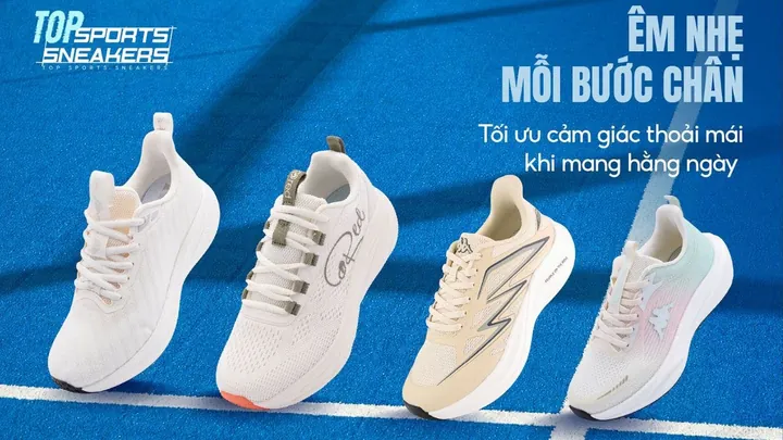 Top Các Mẫu Giày Thể Thao Thời Trang Nam Đẹp & Phổ Biến Nhất 2025