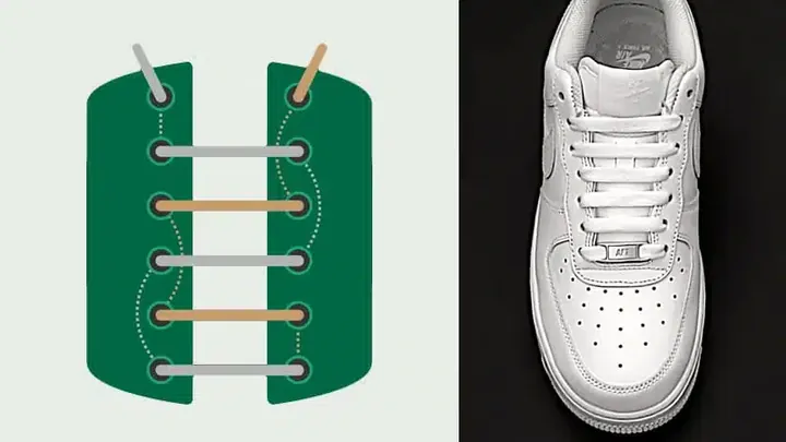11+ Cách Buộc Dây Giày Nike Air Force 1 Mid Đẹp, Độc Đáo Cho Mọi Phong Cách