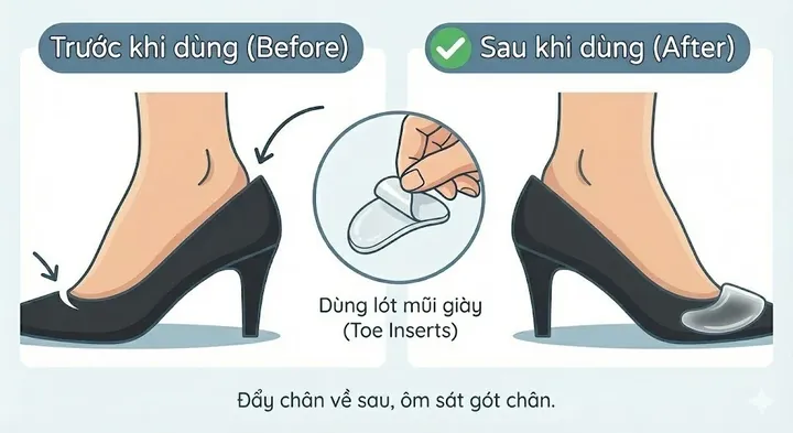 Cách Đi Giày Cao Gót Không Bị Tuột Gót: Bí Quyết Giữ Bước Chân Tự Tin