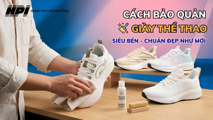Cách Giặt Và Bảo Quản Giày Thể Thao Đúng Chuẩn Để Bền Lâu Như Mới