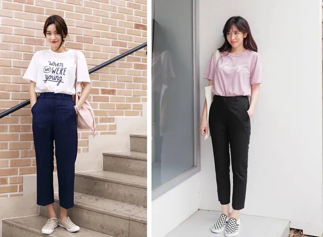 Cách Mix Quần Thể Thao Với Áo Thun Và Giày Chuẩn Phong Cách Trendy