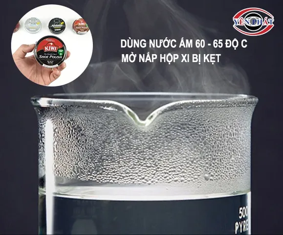Cách Mở Hộp Xi Đánh Giày Kiwi: Hướng Dẫn Chi Tiết Không Cần Dụng Cụ
