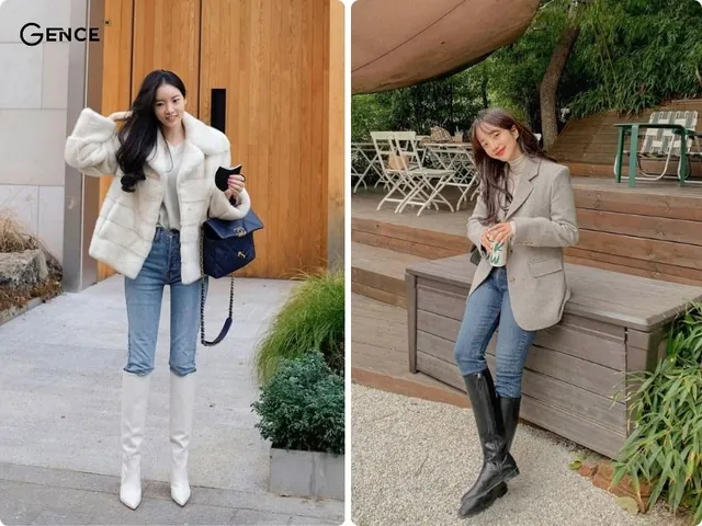 Bật Mí 20+ Cách Phối Đồ Với Giày Boot Nữ Cổ Cao Thời Thượng