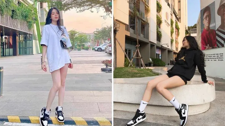 Bí Quyết Phối Đồ Với Giày Jordan Cổ Cao Nữ: Từ Street Style Đến Thanh Lịch