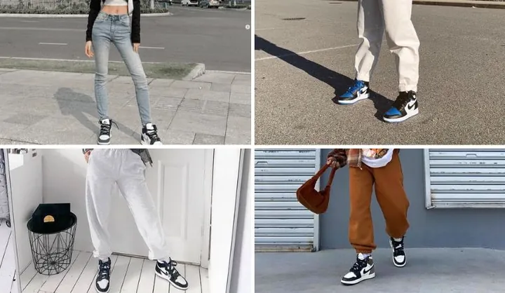 Bí Quyết Phối Đồ Với Giày Jordan Cổ Cao Nữ: Từ Street Style Đến Thanh Lịch