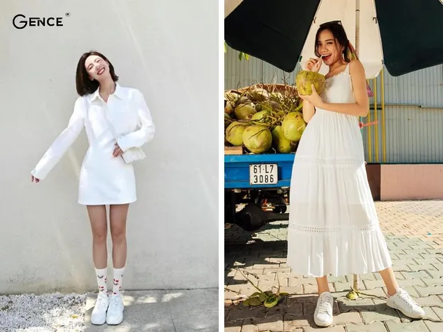 Bí Quyết Phối Đồ Với Giày Sneaker Trắng Nữ: Hướng Dẫn Chi Tiết & Nàng Thêm Sành Điệu Bí Quyết Phối Đồ Với Giày Sneaker Trắng Nữ: Hướng Dẫn Chi Tiết & Nàng Thêm Sành Điệu