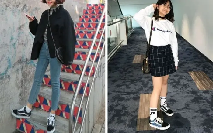 15+ Cách Phối Đồ Với Giày Vans Nữ Đi Học Đẹp, Ấn Tượng Nhất 2024
