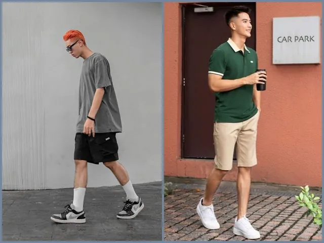 Cách Phối Giày Bata Nam Với Quần Short: Hướng Dẫn Chi Tiết Cho Phong Cách Năng Động