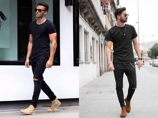 Cách Phối Quần Jean Với Giày Boot Nam Chuẩn Phong Cách Lịch Lãm
