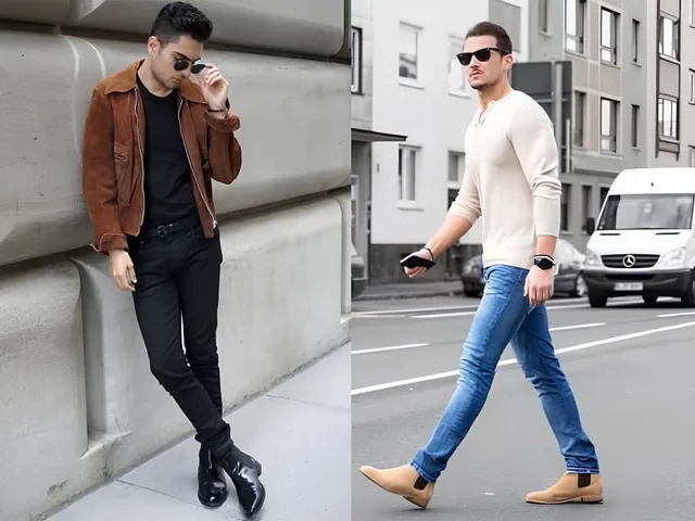 Cách Phối Quần Jean Với Giày Boot Nam Chuẩn Phong Cách Lịch Lãm