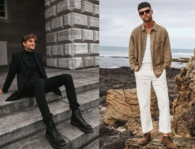Cách Phối Quần Jean Với Giày Boot Nam Chuẩn Phong Cách Lịch Lãm