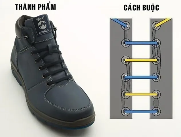 Hướng Dẫn Chi Tiết Cách Thắt Dây Giày 4 Lỗ Hình Ngôi Sao Đẹp Mắt Hướng Dẫn Chi Tiết Cách Thắt Dây Giày 4 Lỗ Hình Ngôi Sao Đẹp Mắt