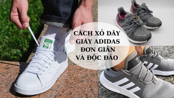 Hướng Dẫn Chi Tiết Cách Xỏ Dây Giày Adidas Neo 5 Lỗ Đơn Giản, Nhanh Chóng