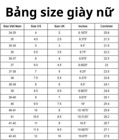 Chân 25cm Đi Giày Size Bao Nhiêu? Hướng Dẫn Chọn Size Chuẩn Từ A-z Chân 25cm Đi Giày Size Bao Nhiêu? Hướng Dẫn Chọn Size Chuẩn Từ A-z