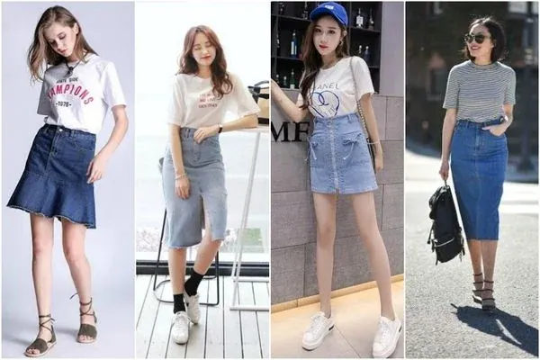 Chân Váy Bò Kết Hợp Với Giày Thể Thao: Bí Quyết Phối Đồ Năng Động, Sành Điệu