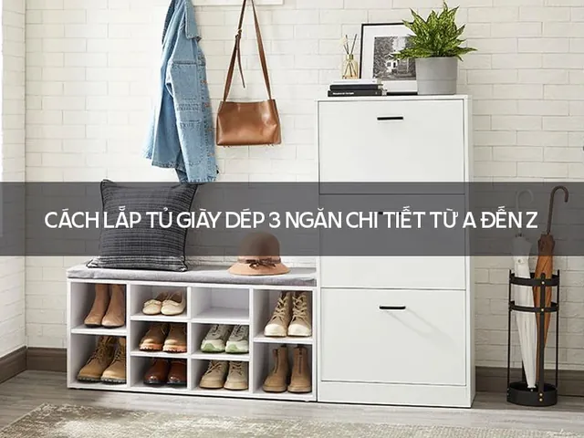 Giá Xoay Tủ Giày Dép 3 Ngăn: Chi Tiết Báo Giá Và Lưu Ý Chọn Mua