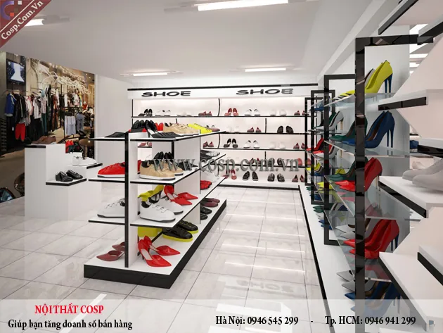 Chuyên Đóng Quầy Kệ Shop Giày Dép Phay Xước Theo Yêu Cầu Chuyên Đóng Quầy Kệ Shop Giày Dép Phay Xước Theo Yêu Cầu