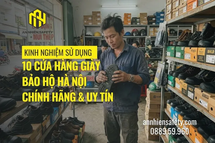 Top 10+ Cửa Hàng Giày Bảo Hộ Uy Tín Tại Hà Nội & Kinh Nghiệm Chọn Mua Top 10+ Cửa Hàng Giày Bảo Hộ Uy Tín Tại Hà Nội & Kinh Nghiệm Chọn Mua