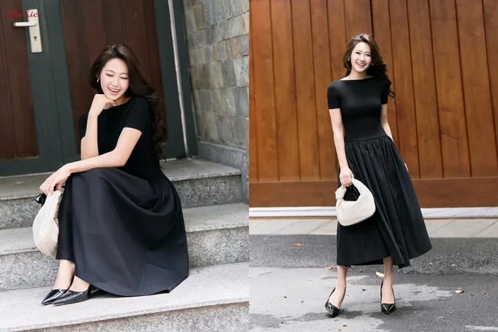 Đầm Đen Phối Giày & Túi Màu Gì Để Sang Chảnh, Trendy?