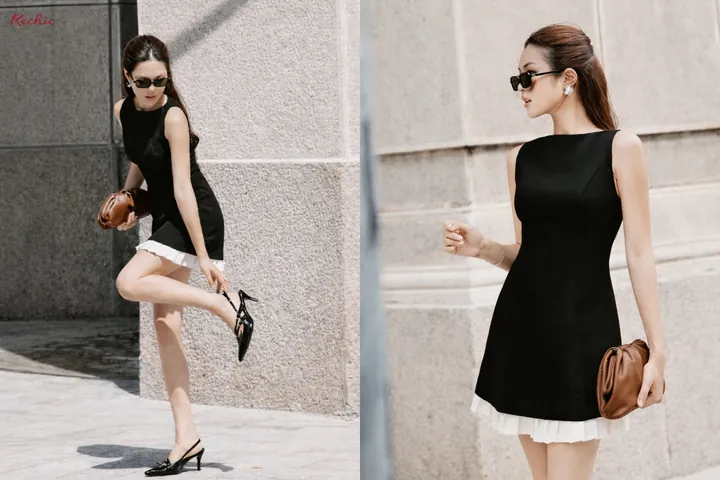 Đầm Đen Phối Giày & Túi Màu Gì Để Sang Chảnh, Trendy?