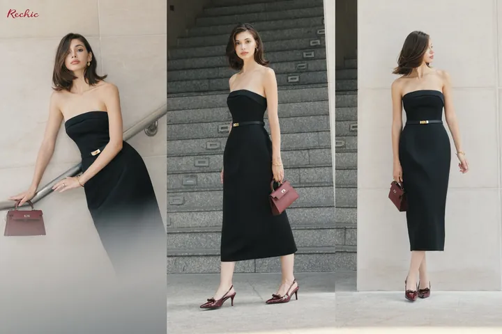 Đầm Đen Phối Giày & Túi Màu Gì Để Sang Chảnh, Trendy?