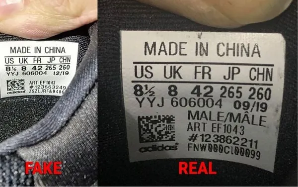 Vị Trí Tem Giày Adidas Chính Hãng Nằm Ở Đâu Và Cách Nhận Biết Chuẩn Xác