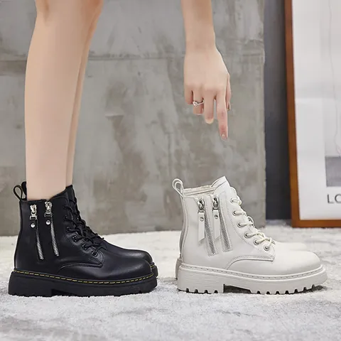Giày Boot Nữ Cổ Cao Hàn Quốc Dễ Thương: Chọn Mẫu, Phối Đồ & Xu Hướng Mới Nhất
