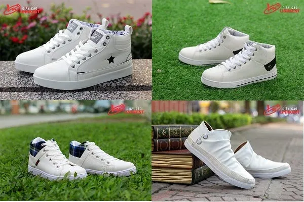 Giày Cao Cổ Trắng Nam Trẻ Trung GT475: Đánh Giá Chi Tiết & Phong Cách Phối Đồ Giày Cao Cổ Trắng Nam Trẻ Trung GT475: Đánh Giá Chi Tiết & Phong Cách Phối Đồ