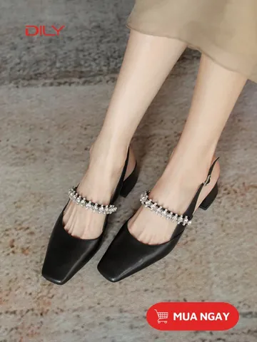 Giày Cao Gót 5cm Đế Vuông Màu Đen: Hướng Dẫn Chọn Mua Và Phối Đồ Chuẩn Đẹp