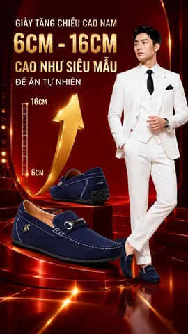 Giày Lười Tăng Chiều Cao Nam Giá Rẻ: Chọn Mẫu Nào Tốt, Bền & Đẹp 2026 Giày Lười Tăng Chiều Cao Nam Giá Rẻ: Chọn Mẫu Nào Tốt, Bền & Đẹp 2026