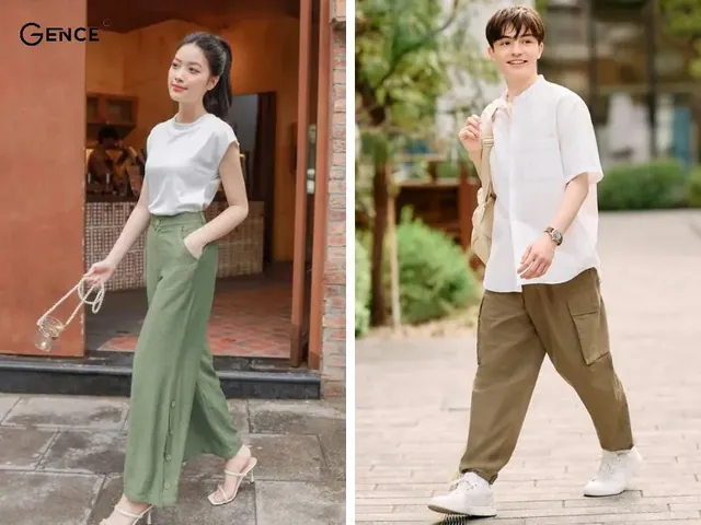 Giày Màu Xanh Rêu Phối Với Màu Gì Để Trở Nên Sành Điệu & Hài Hòa?