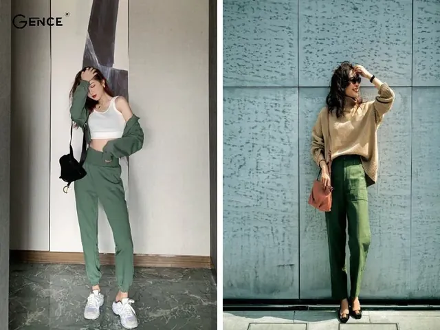 Giày Màu Xanh Rêu Phối Với Màu Gì Để Trở Nên Sành Điệu & Hài Hòa?