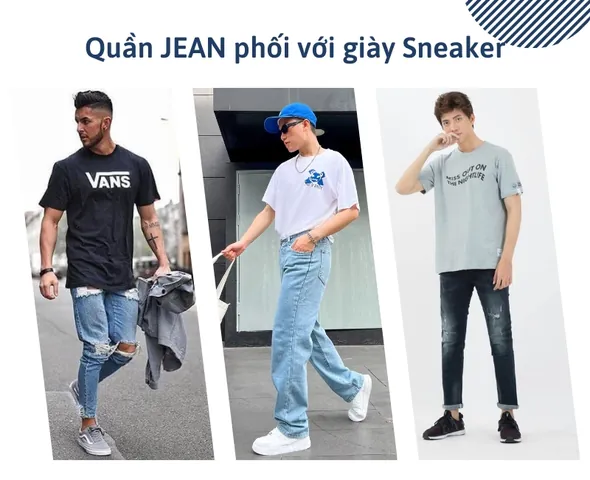 Giày Sneaker Nam Phối Với Quần Gì? 15+ Cách Mix Đồ Chuẩn Phong Cách