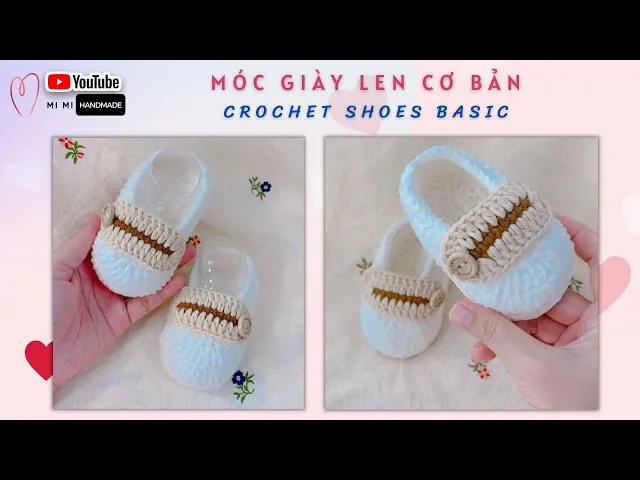 Hướng Dẫn Móc Giày Len Cho Bé Gái: Từ Cơ Bản Đến Xinh Xắn