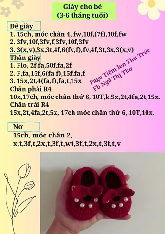 Hướng Dẫn Móc Giày Len Cho Bé Trai: Mẫu Đơn Giản, Dễ Thương Cho Người Mới Bắt Đầu