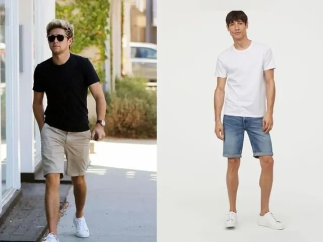 Quần Short Với Giày Thể Thao Nam: Hướng Dẫn Phối Đồ Chuẩn Phong Cách