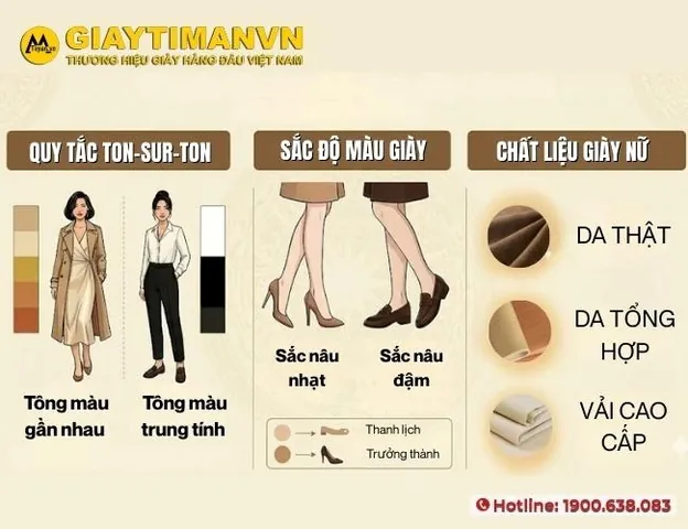 Phối Đồ Với Giày Màu Da Bò Nữ: 10+ Gợi Ý Trendy & Chuẩn Gu