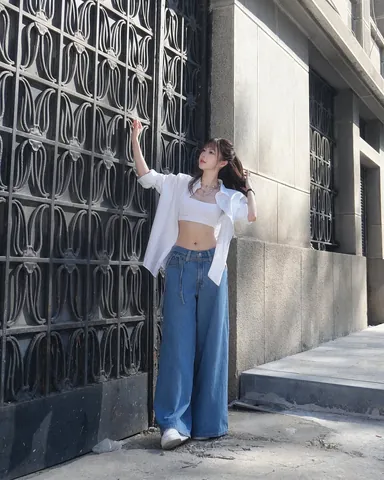 Phối Quần Ống Rộng Với Giày Thể Thao: Hướng Dẫn Chi Tiết & Công Thức Trendy