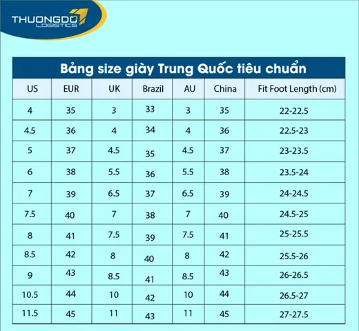 Size Giày 225 Tương Đương Size Bao Nhiêu Ở Việt Nam Và Các Nước? Size Giày 225 Tương Đương Size Bao Nhiêu Ở Việt Nam Và Các Nước?
