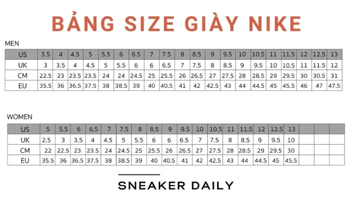 Giày Size 42.5 Là Bao Nhiêu Cm? Hướng Dẫn Quy Đổi Chi Tiết Và Cách Chọn Size Chuẩn Giày Size 42.5 Là Bao Nhiêu Cm? Hướng Dẫn Quy Đổi Chi Tiết Và Cách Chọn Size Chuẩn