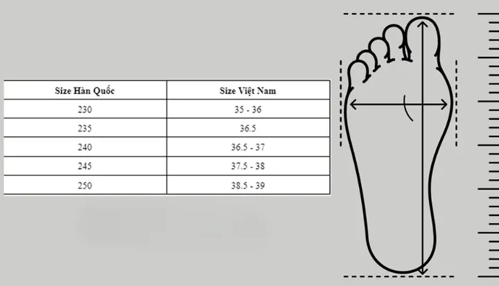 Giày Size 42.5 Là Bao Nhiêu Cm? Hướng Dẫn Quy Đổi Chi Tiết Và Cách Chọn Size Chuẩn Giày Size 42.5 Là Bao Nhiêu Cm? Hướng Dẫn Quy Đổi Chi Tiết Và Cách Chọn Size Chuẩn