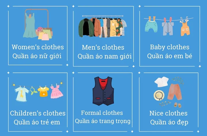 Từ Vựng Tiếng Anh Về Quần Áo Và Giày Dép: Hướng Dẫn Chi Tiết & Phân Loại